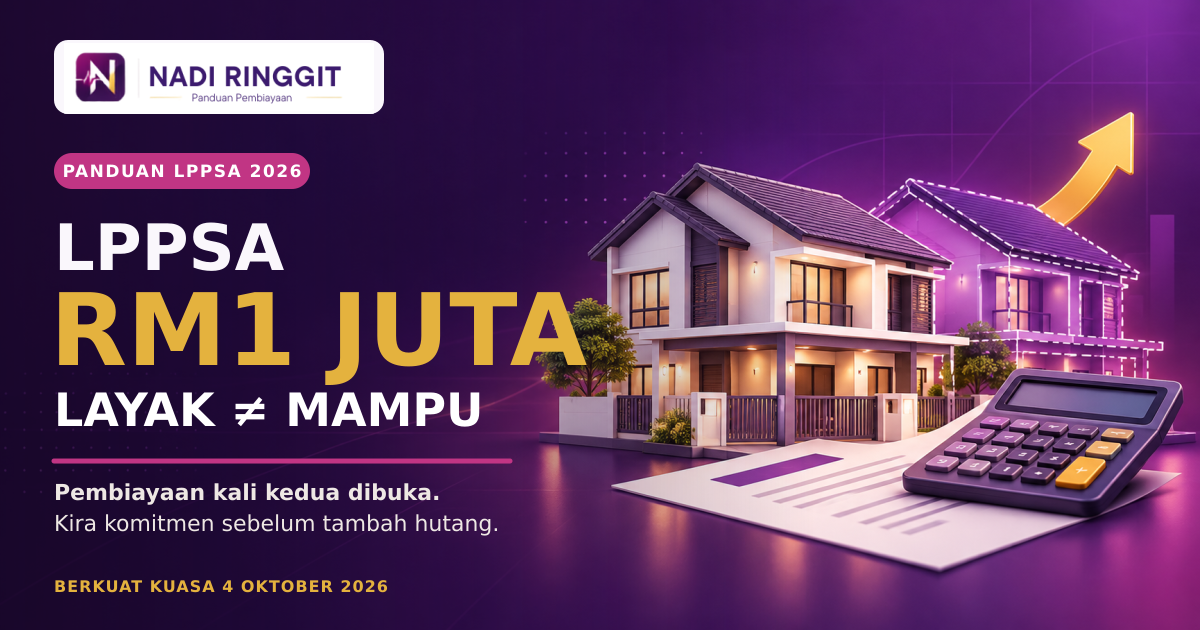 LPPSA Had RM1 Juta & Pembiayaan Kali Kedua: Apa Penjawat Awam Perlu Tahu